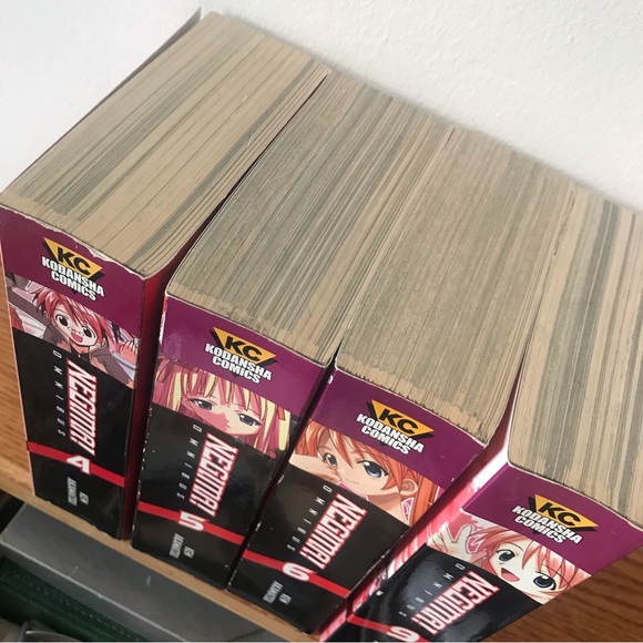 Negima Omnibus manga volumes 4,5,6,9 by ken Akamatsu - Picture 2 of 8